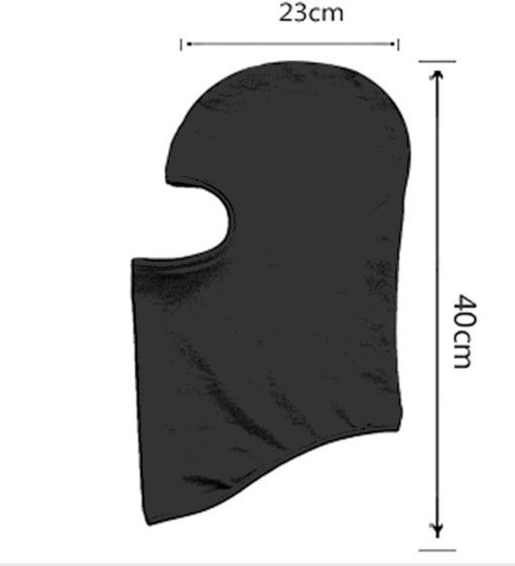 Балаклава мото подшлемник легкий тонкий летний, белый от продавца ...