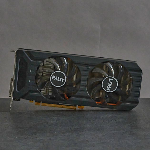 Видеокарта GeForce GTX 1060 3GB Palit Dual (NE51060015F9-1061D) Б/У ...