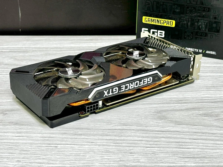 Видеокарта Palit GeForce GTX 1660 Super 6Gb / Б/У – фото, отзывы