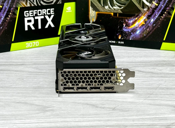 Видеокарта Palit GamingPro Geforce RTX 3070 8Gb| Б/У – фото