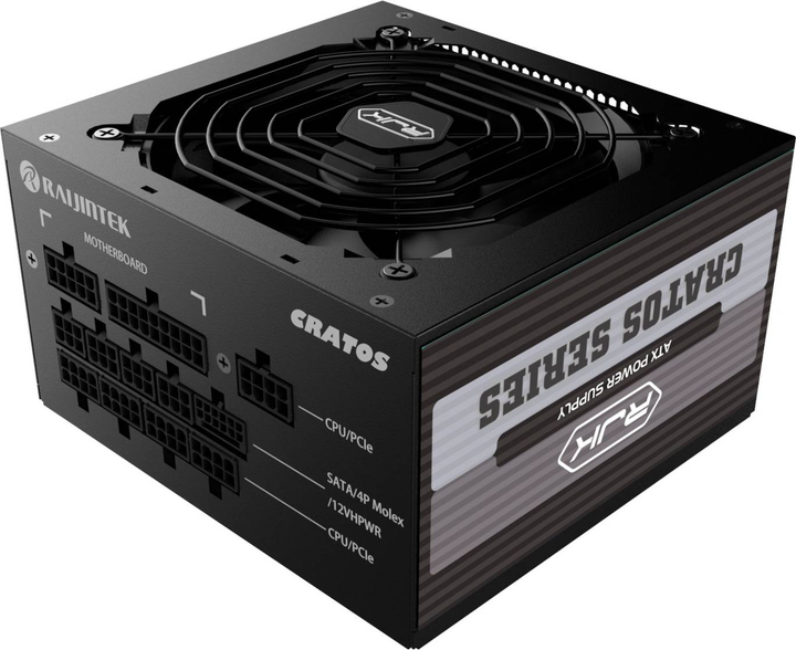 Блок питания Raijintek Cratos 1000 Черный (4715109924305) - изображение 1