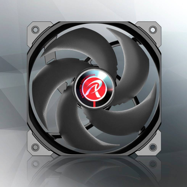 Вентилятор Raijintek Ageras 12 ARGB-2 Черный (4715109924008) - изображение 6