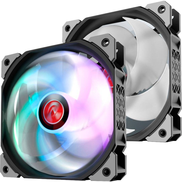 Вентилятор Raijintek Ageras 12 ARGB-3 Черный (4715109924015) - изображение 1