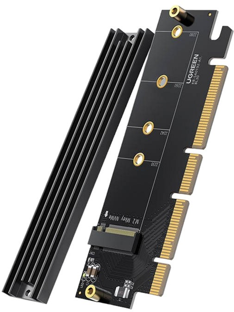 Karta sieciowa Ugreen CM465 PCIe 4.0 x16 M.2 NVMe (6957303837151) - obraz 1