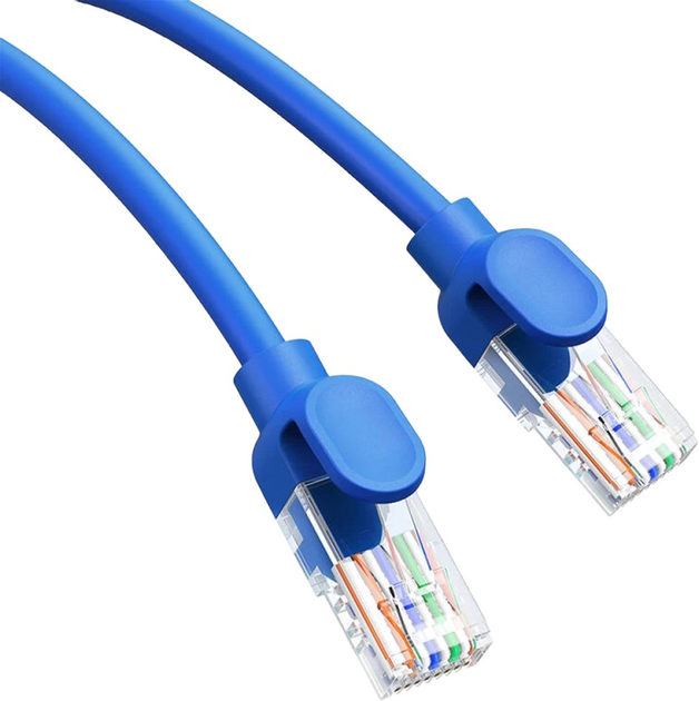 Patchcord Baseus Cat 6 UTP 5 m Blue (B00133204311-04) - obraz 3