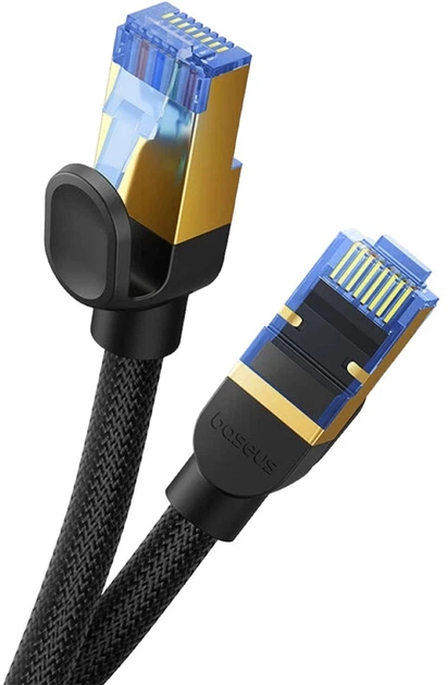 Патч-корд Baseus Cat 7 SFTP 20 м Black (B0013320B111-09) - зображення 3