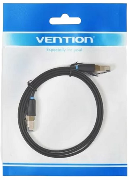 Патч-корд Vention Cat 8 U/FTP 1.5 м Black (6922794743779) - зображення 6