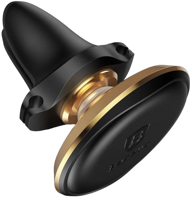 Uchwyt samochodowy magnetyczny Baseus Magnetic Air Vent Gold (C40141201G13-00) - obraz 6