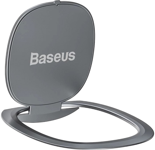 Держатель-кольцо Baseus Invisible Phone Ring Holder Silver (SUYB-0S) - зображення 1