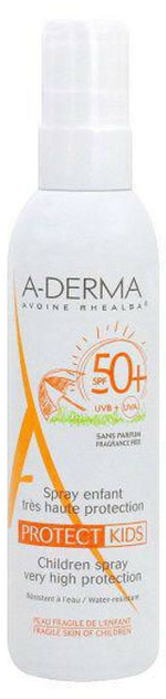 Spray-lotion przeciwsłoneczny dla dzieci A-Derma Protect Kids SPF 50+ 200 ml (3282770072747) - obraz 1