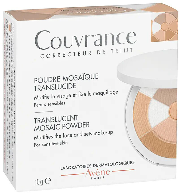 Пудра для обличчя Avene Couvrance Translucent Mosaic 10 г (3282770144536) - зображення 1