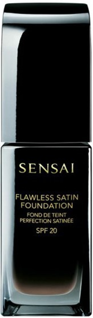 Тональна основа Sensai Flawless Satin зволожуюча SPF 20 FS204 Honey Beige 30 мл (4973167840863) - зображення 1