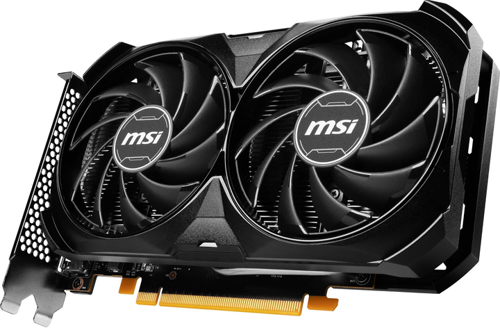 Відеокарта GF RTX 4060 8GB GDDR6 Ventus 2X Black OC MSI (GeForce RTX 4060 VENTUS 2X BLACK 8G OC) - Фото 4 Відеокарта GF RTX 4060 8GB GDDR6 Ventus 2X Black OC MSI (GeForce RTX 4060 VENTUS 2X BLACK 8G OC) - зображення 4