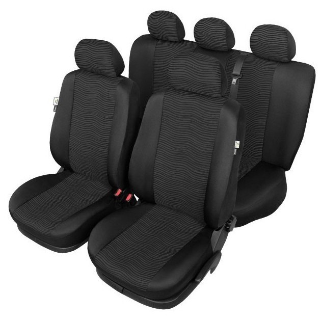 Универсальные авточехлы на сиденья из автоткани Kegel-Blazusiak Black ...