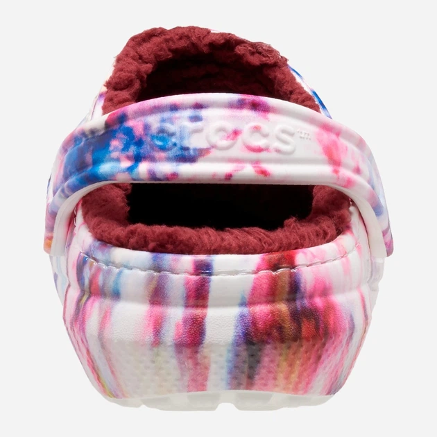Жіночі крокси Crocs Classic Lined Tie-Dye CR206341 42-43 (M9/W11) 27 см Різнокольорове (196265163298) - зображення 3