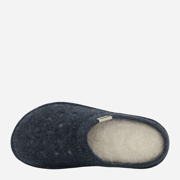 Чоловічі домашні капці утеплені із закритим носком Crocs Classic Lined Slipper CR203600 42-43 (M9/W11) 27 см Сині (887350817096) - зображення 4