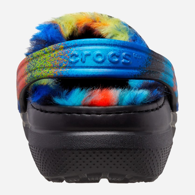 Chodaki chłopięce ocieplane Crocs Classic Lined Spray Dye Casual CR208095 23-24 (C7) 14.5 cm Czarne (196265149025) - obraz 3
