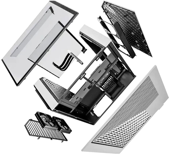 Корпус Hyte Y60 Black-White (CS-HYTE-Y60-BW) - зображення 8