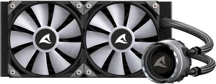 Система водяного охлаждения Sharkoon S80 RGB AIO 240mm Black (4044951038008) - зображення 5