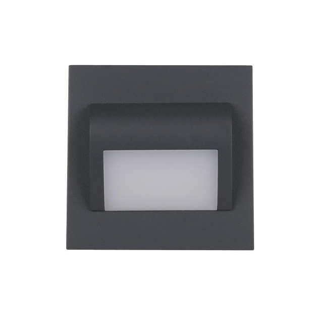 Лестничный светильник F&F LS-IAW Inga, 3100K 12VDC/1.2Вт 100Lm Dimmable антрацит - изображение 1