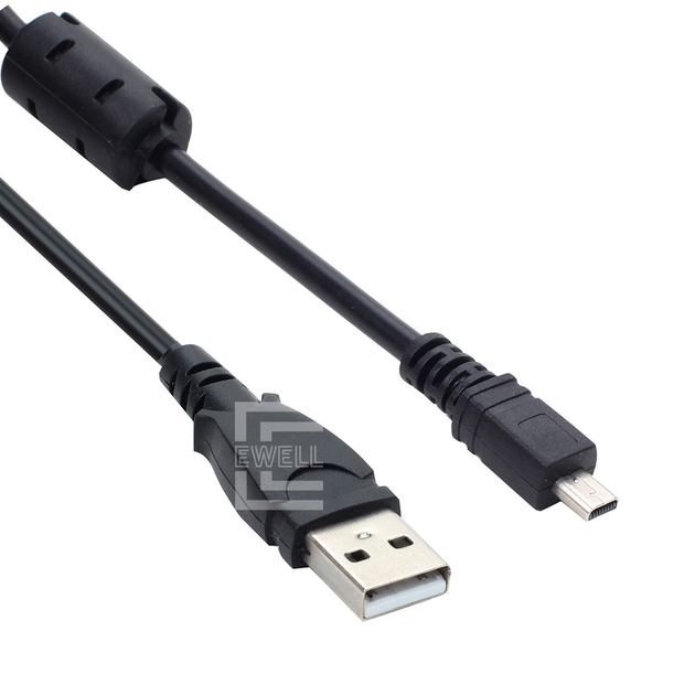 Кабель Ewell USB UC-E6 для камер NIKON та Olympus 1.2 метри (EW620 ...