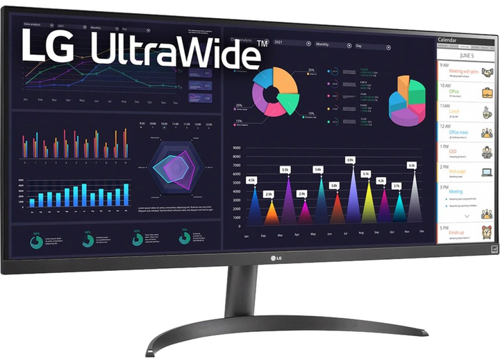 Monitor 34" LG UltraWide 34WQ500-B - obraz 2