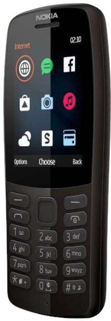Telefon komórkowy Nokia 210 TA-1139 DualSim Black (MT_210DS black) - obraz 3