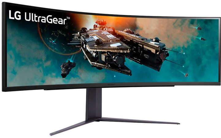 Монітор 49" LG UltraGear 49GR85DC-B - зображення 2