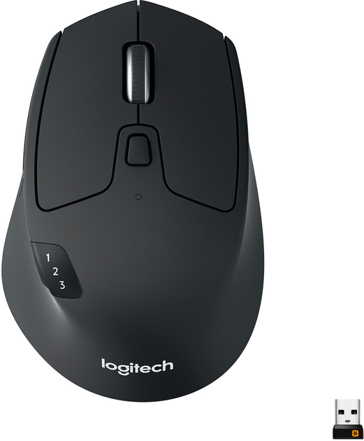 Миша Logitech M720 Triathlon Wireless/Bluetooth Black (910-004791) (2238LZM6V7H9) - Уцінка - зображення 1