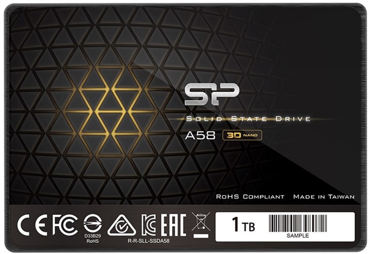 Silicon Power Ace A58 1TB 2.5" SATAIII SLC (SP001TBSS3A58A25) (955555902831690) - Уцінка - зображення 1