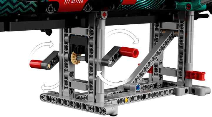 Конструктор LEGO Technic Яхта Emirates Team New Zealand AC75 962 елементи (42174) - зображення 5