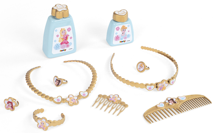 Stolik z lustrem Smoby Disney Princess Fryzjer 2 w 1 (3032163202509) - obraz 4