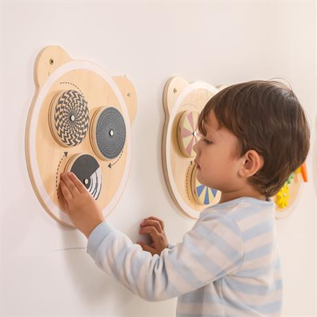 Бізіборд Viga Toys Веселі візерунки (6971608445514) - зображення 5
