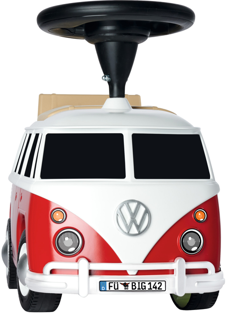 Машина для катання BIG Volkswagen Ретро Т1 Червона (4004943553209) - зображення 3