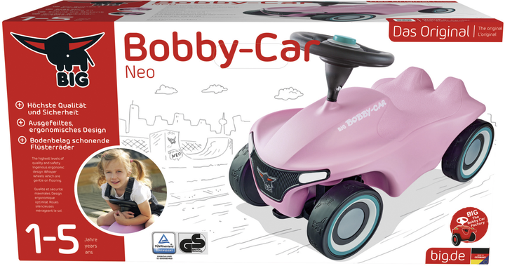 Jeździk BIG Neo Pink Baby Car (4004943562461) - obraz 7
