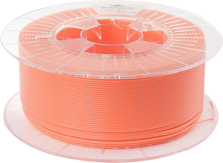 Filament do drukarek 3D Spectrum Premium PLA 1.75 mm 1000 g Fluorescencyjny pomarańczowy (5903175657183) - obraz 2