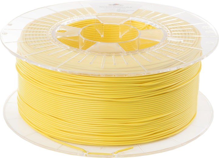 Filament do drukarek 3D Spectrum Premium PLA 1.75 mm 1000 g Bahama Żółty (5903175657190) - obraz 2