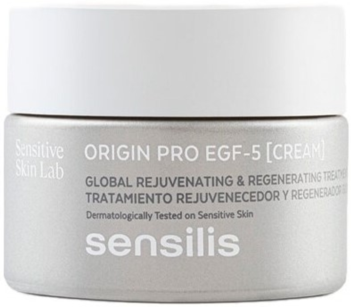 Крем для обличчя Sensilis Origin Pro Egf 5 50 мл (8428749918004) - зображення 1