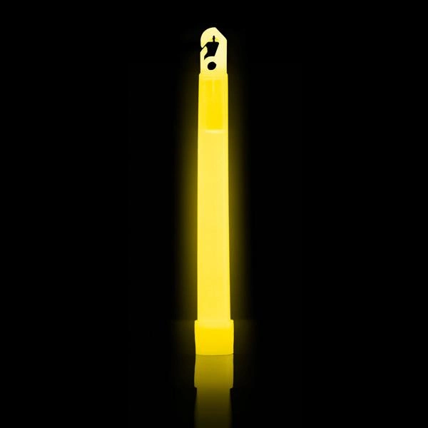 Химический источник света Cyalume ChemLight 6” Yellow 12 часов - изображение 1