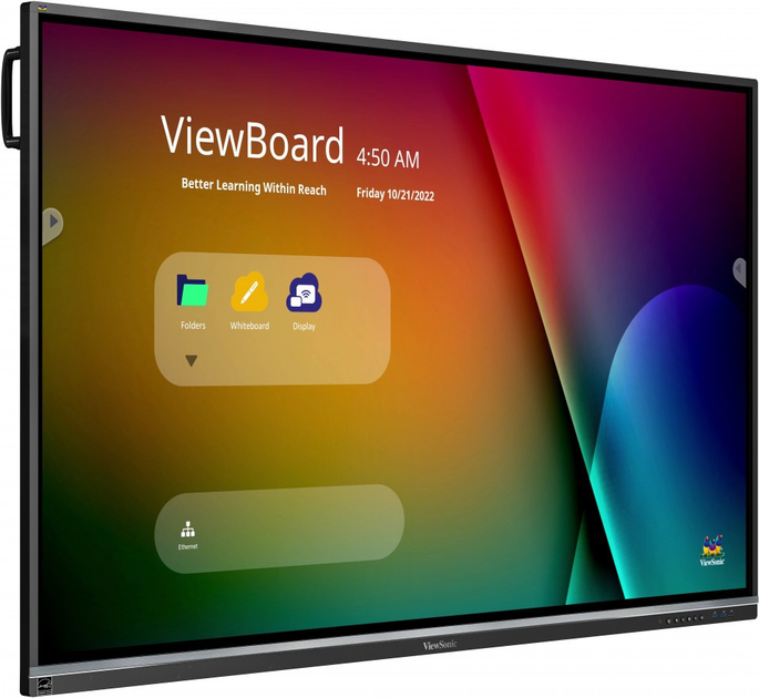 Монітор інтерактивний 75" ViewSonic ViewBoard IFP7550-5F - зображення 2