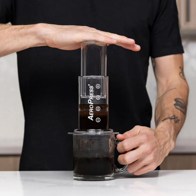 Аеропрес для кави AeroPress Clear (085276081984) - зображення 3
