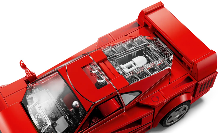 Zestaw klocków LEGO Speed Campions Supersamochód Ferrari F40 318 elementów (76934) - obraz 7