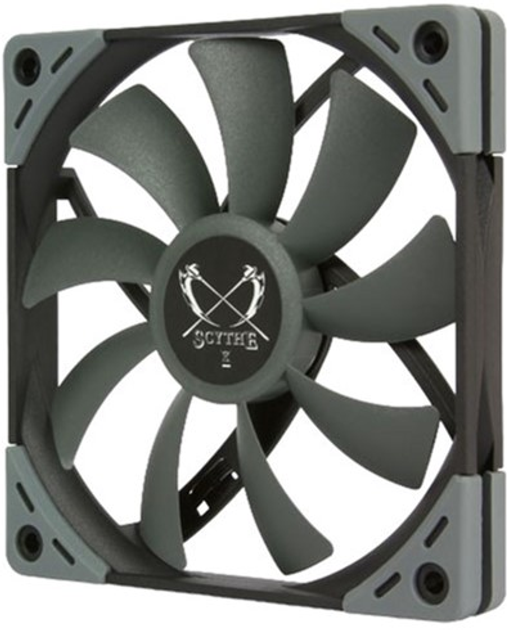 Wentylator Scythe Kaze Flex 120 Slim 1200 Grey (4571225057422) - obraz 2