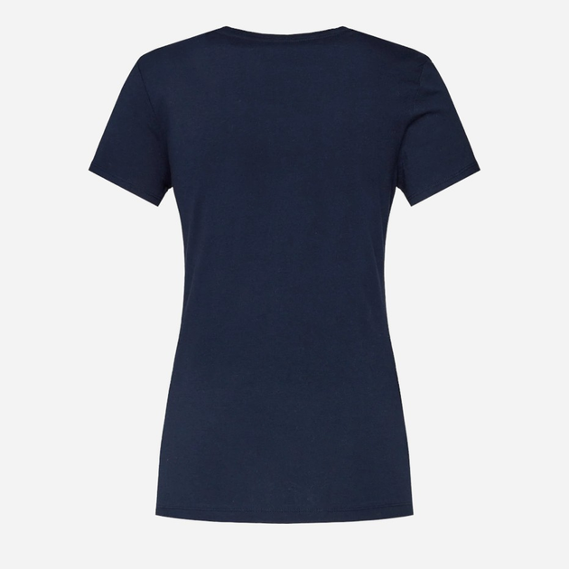 T-shirt damski basic GAP 268820-00 M Granatowy (1200022714599) - obraz 3