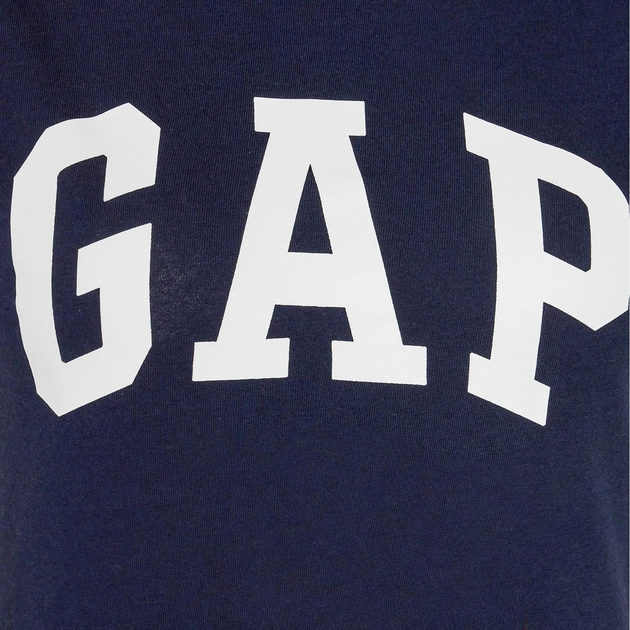 T-shirt damski basic GAP 268820-00 M Granatowy (1200022714599) - obraz 4