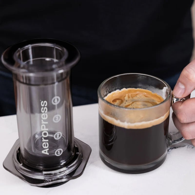 Aeropress do kawy AeroPress Clear Black (085276082387) - obraz 3