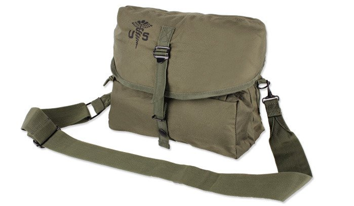 Сумка медична Mil-Tec® Тактична через плече US Medical kit bag with strap Olive (13725001) - изображение 2