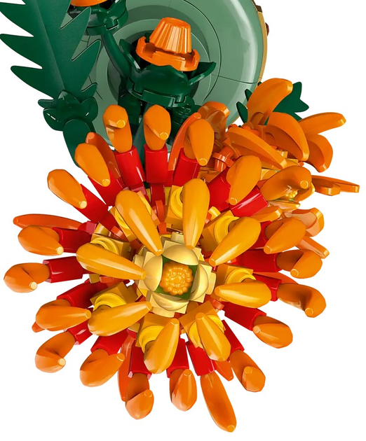Zestaw klocków LEGO Icons Chryzantema 278 elementów (10368) - obraz 5