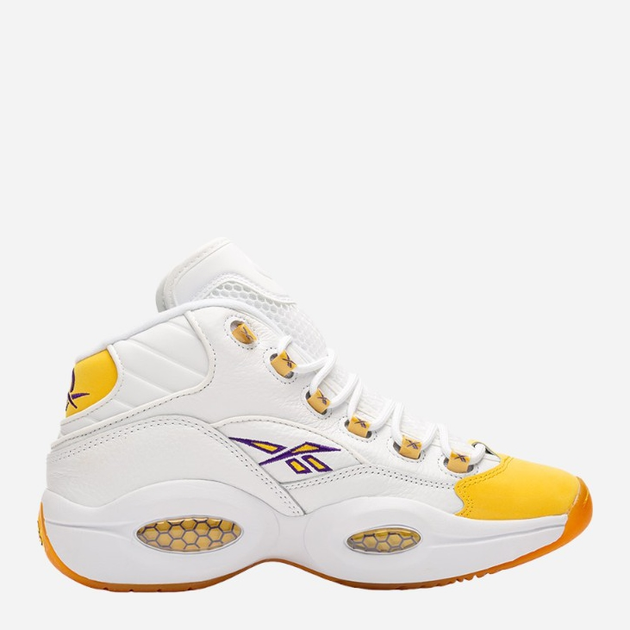 Чоловічі снікери Reebok Question Mid FX4278 44 Білі (4062061139644) - зображення 1