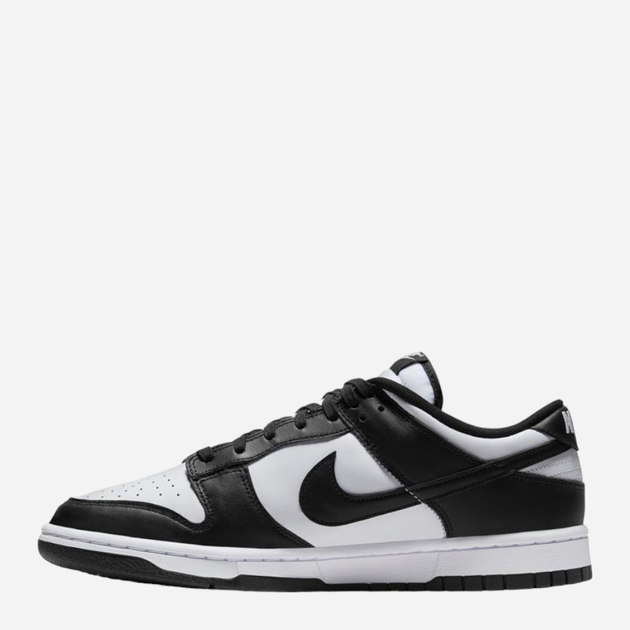 Tenisówki męskie skórzane Nike Dunk Low Retro DD1391-100 40 Czarne (194502876000) - obraz 1